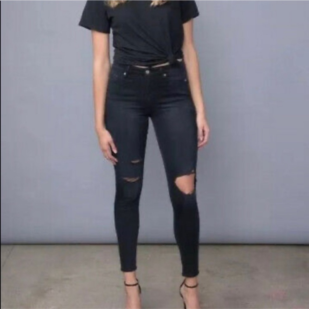 Good American Denim Good Legs BLUE001 Skinny Jean